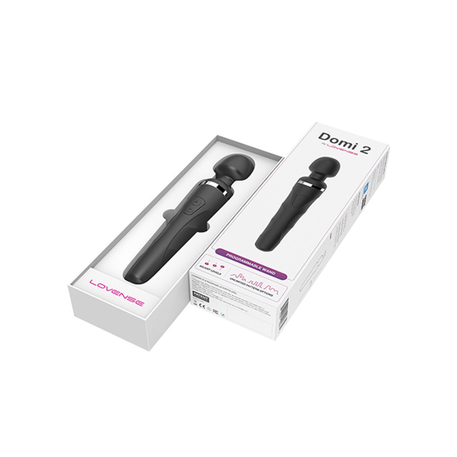 Lovense - Domi 2 Bluetooth Smart Wand Massager Vrouwen Speeltjes