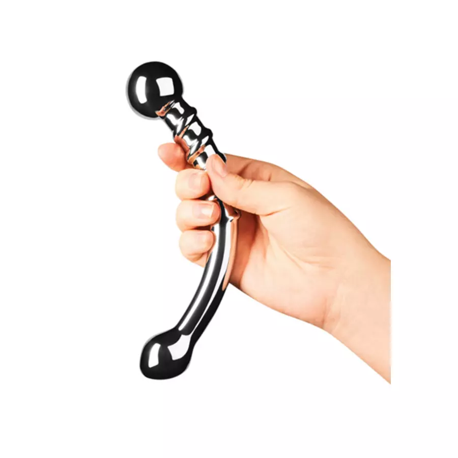 Le  Wand - Stainless Steel Bow Metal Dildo Toys for Her