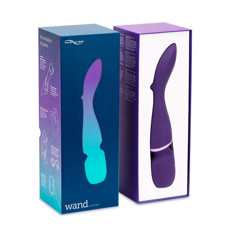 We-Vibe - Wand by We-Vibe Powerful Wand Massager with playful Attachments Toys for Her