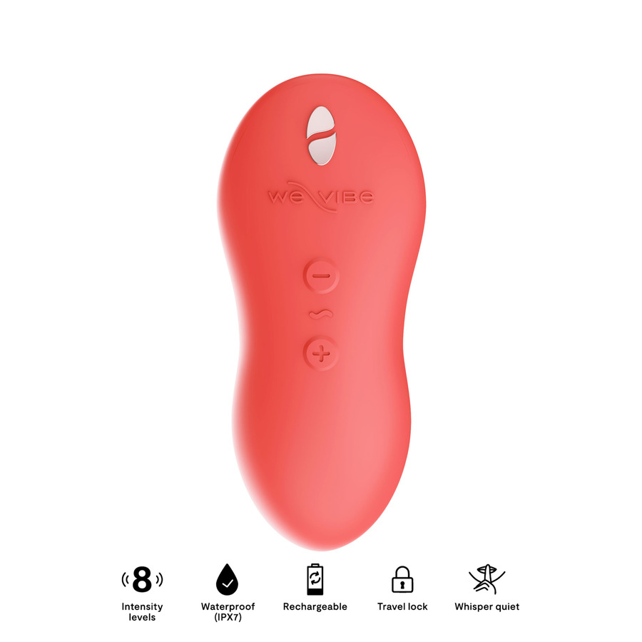 We-Vibe - Touch X Krachtige Siliconen Lay-On Vibrator Vrouwen Speeltjes