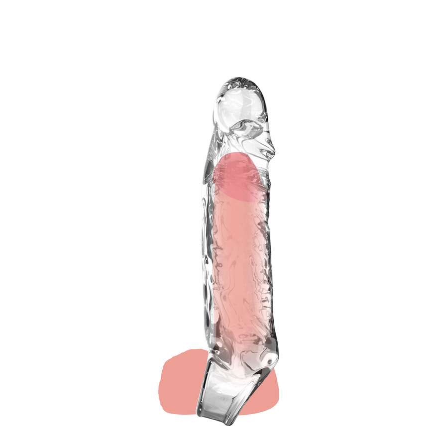TOYJOY - Transparant Extension Sleeve Medium Male Sextoys