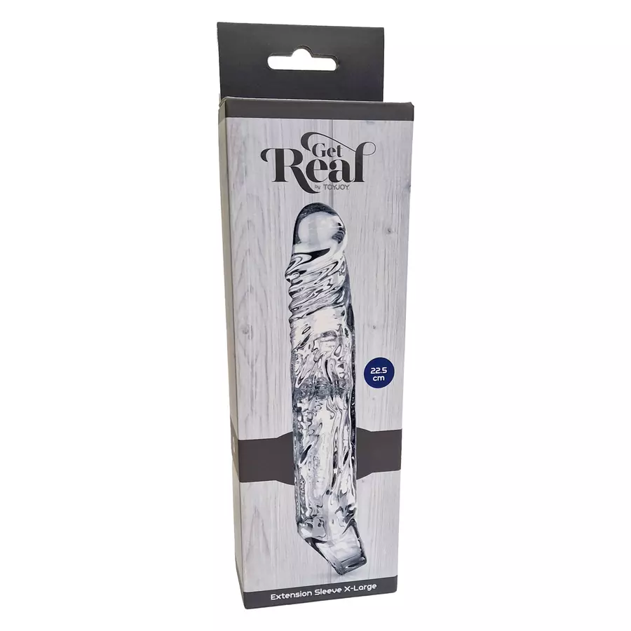 TOYJOY - Transparant Extension Sleeve XLarge Male Sextoys