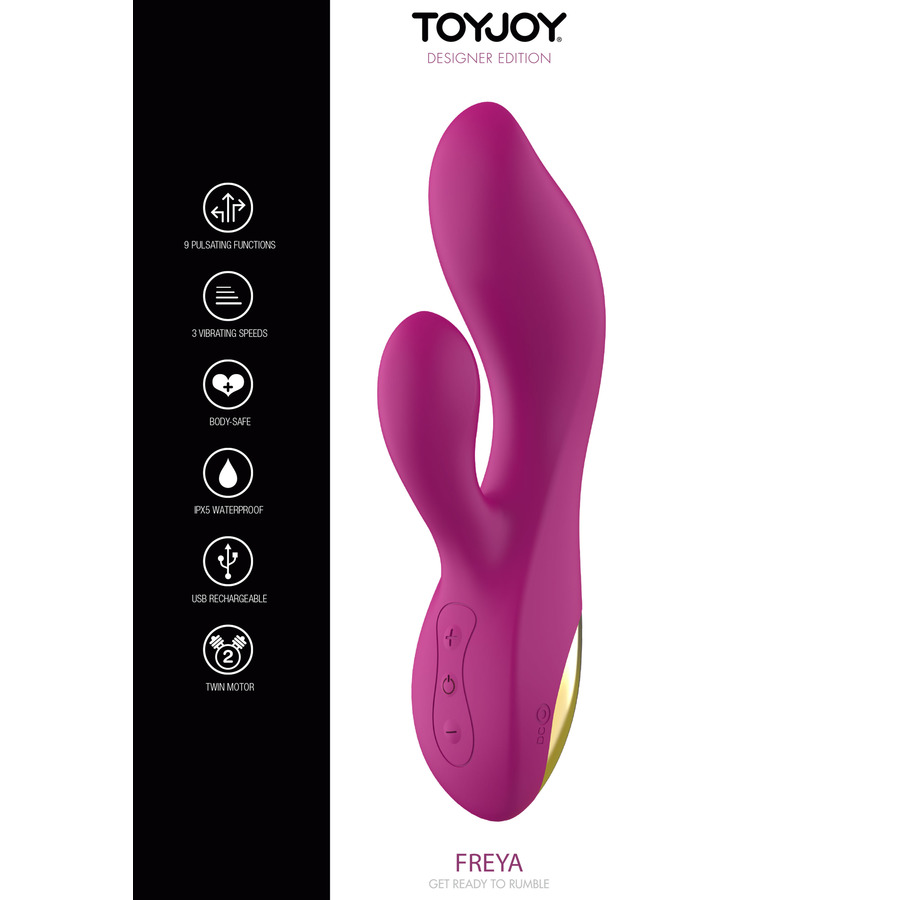 ToyJoy - Freya Rumble Oplaadbare Tarzan Vibrator Vrouwen Speeltjes