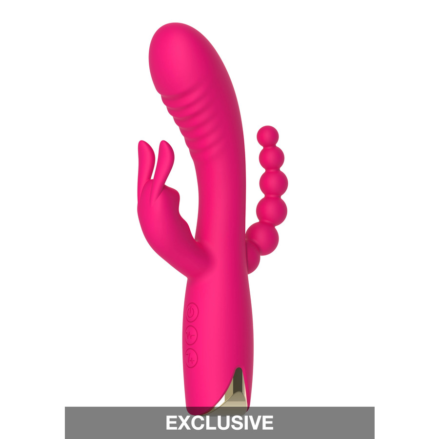 ToyJoy - Aphrodite Triple Vibrator met Anale G-Spot en Clitoris Stimulatie Vrouwen Speeltjes