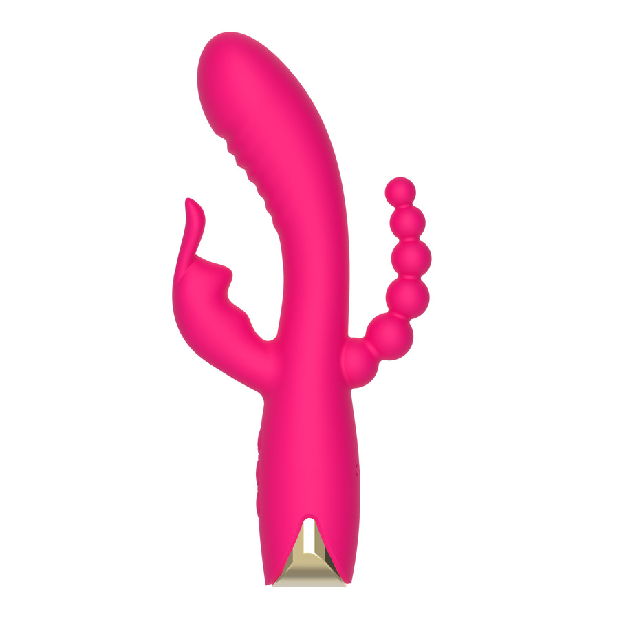 ToyJoy - Aphrodite Triple Vibrator met Anale G-Spot en Clitoris Stimulatie Vrouwen Speeltjes