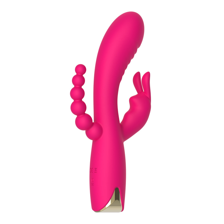 ToyJoy - Aphrodite Triple Vibrator met Anale G-Spot en Clitoris Stimulatie Vrouwen Speeltjes