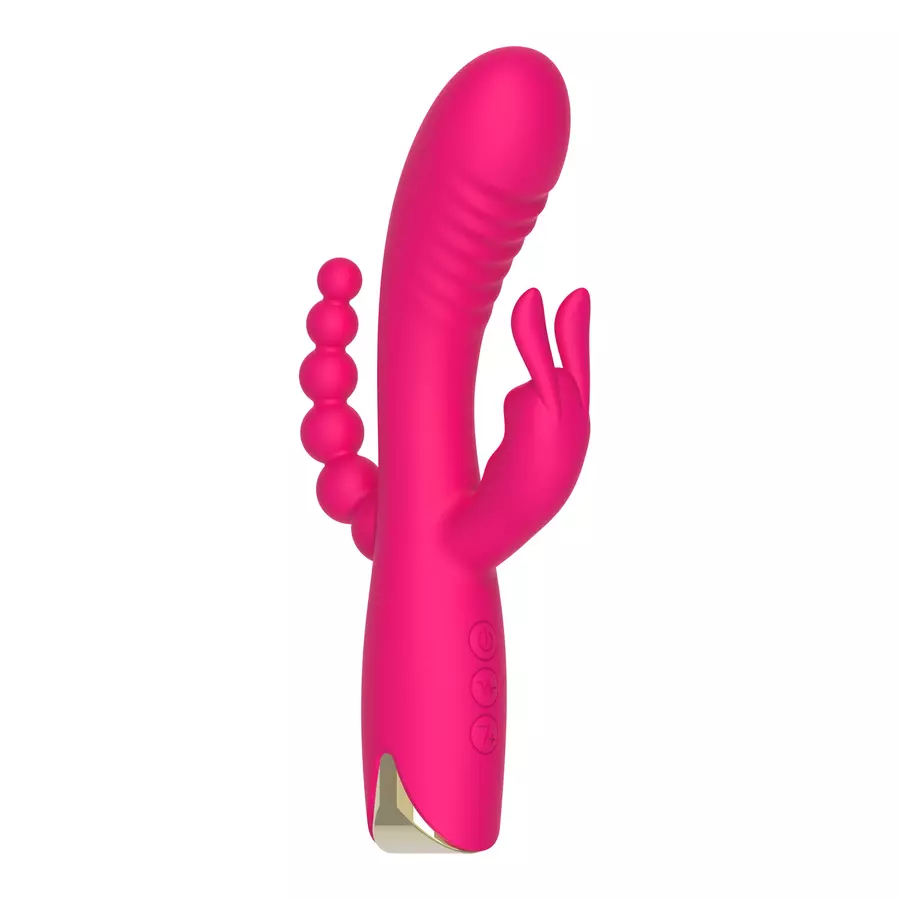 ToyJoy - Aphrodite Triple Vibrator met Anale G-Spot en Clitoris Stimulatie Vrouwen Speeltjes