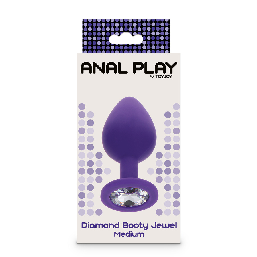ToyJoy - Diamond Booty Jewel Medium Butt Plug Anale Speeltjes