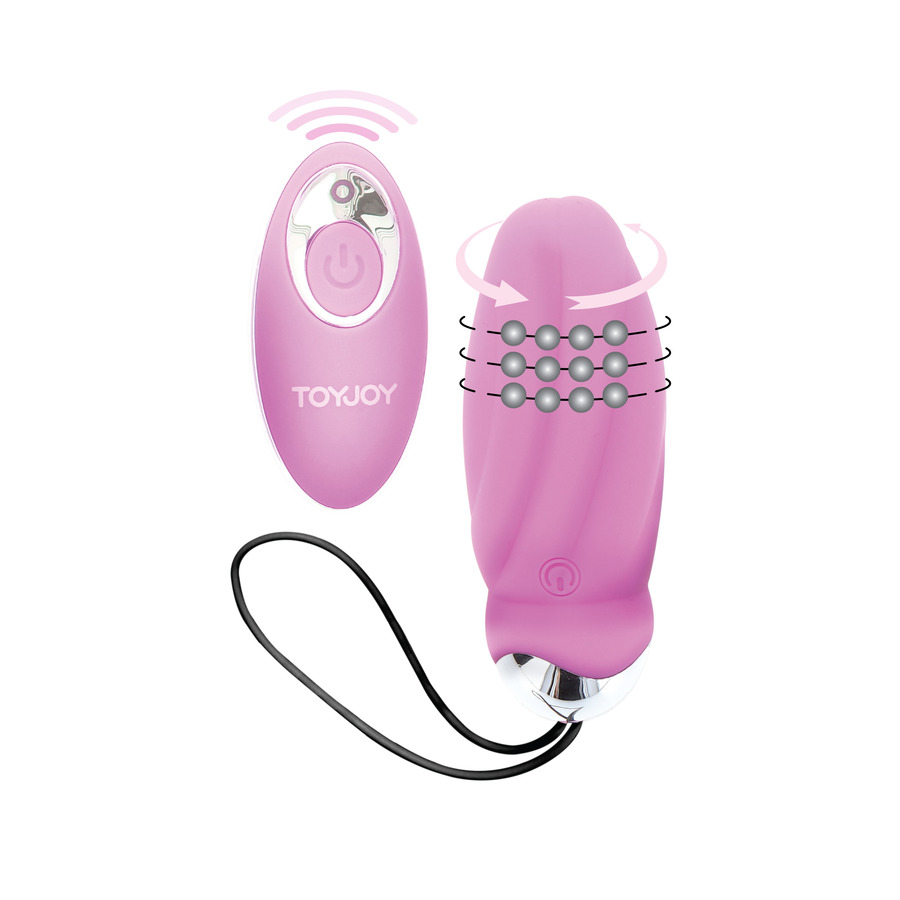 TOYJOY - You Crack Me Up Vibrating Egg With Rotating Beads Toys for Her