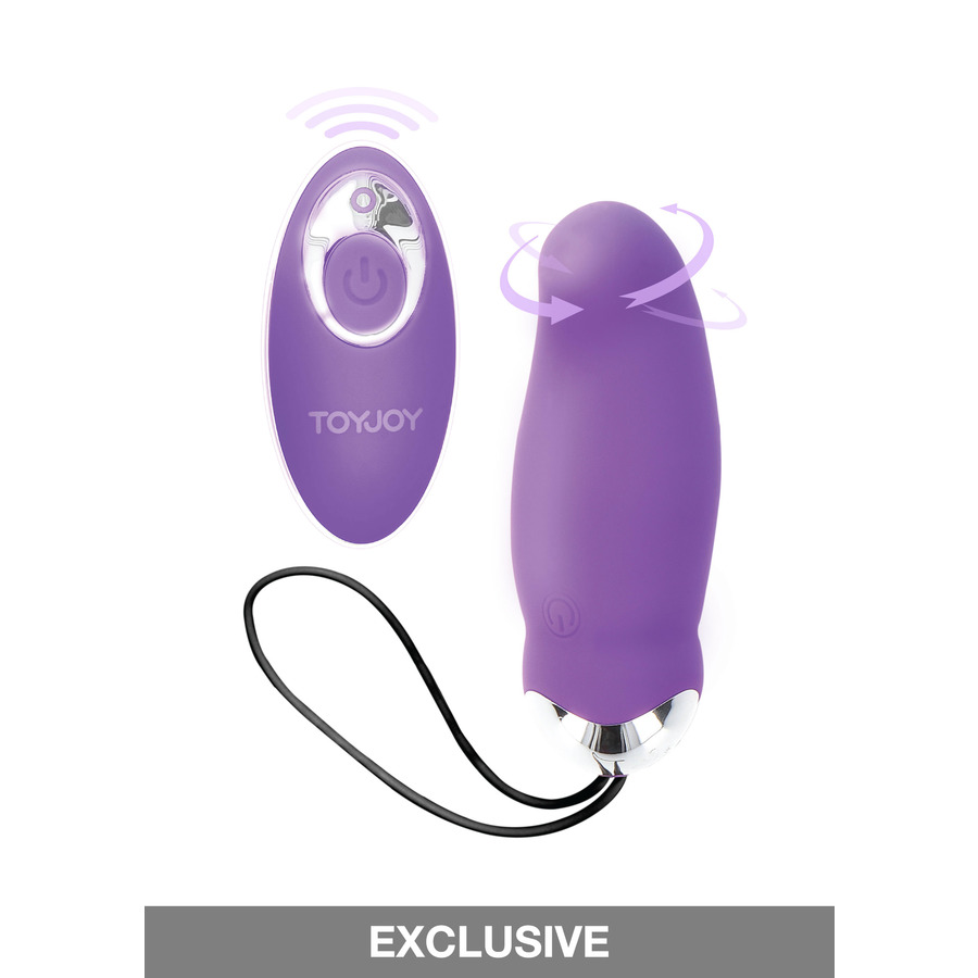 TOYJOY - My Orgasm Eggsplode Rotating Vibrating Egg Toys for Her