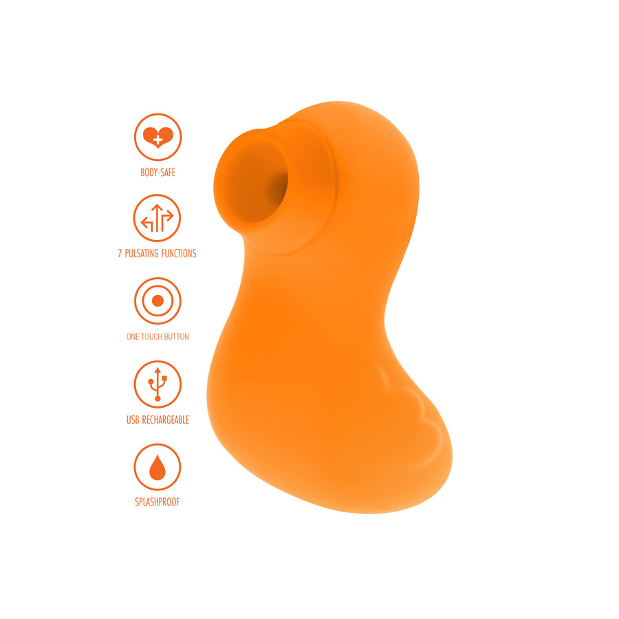 TOYJOY - Sexy Sucking Duckface Pulserende Clitoris Vibrator Vrouwen Speeltjes