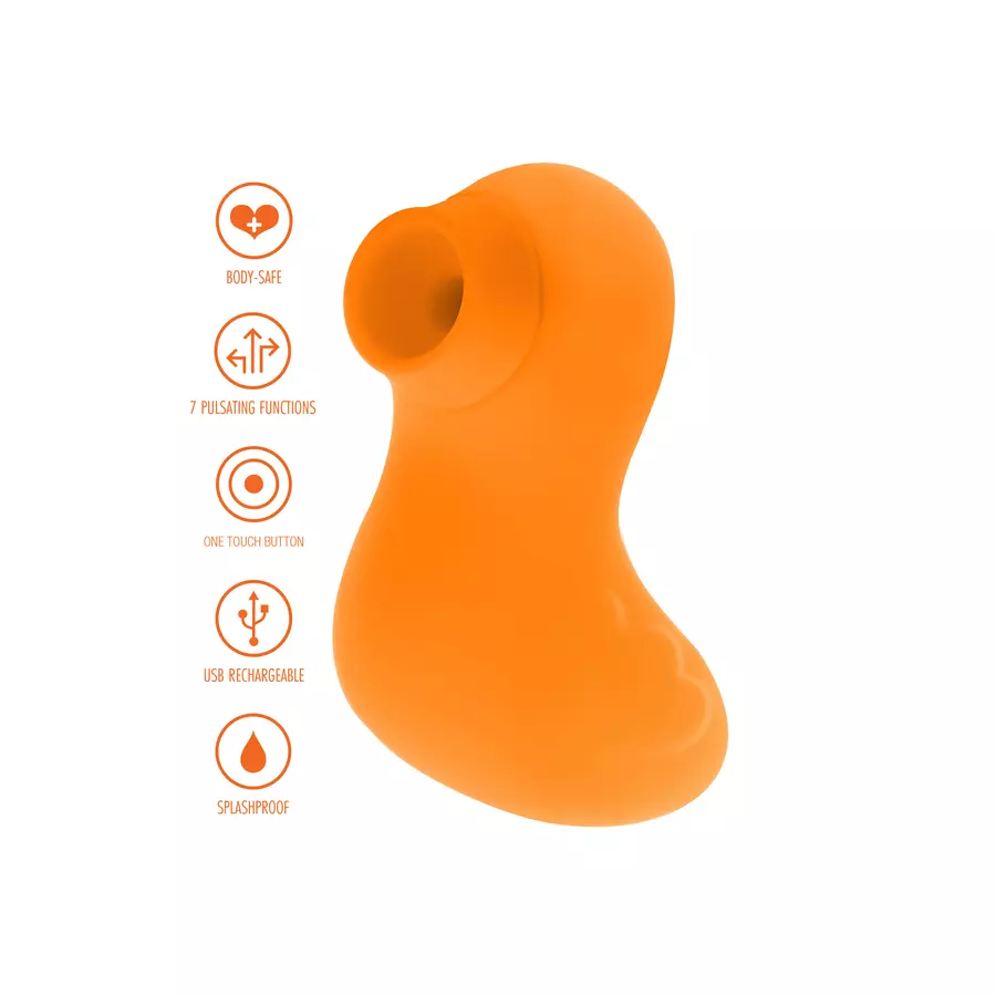 TOYJOY - Sexy Sucking Duckface Pulsating Clitoris Vibrator Toys for Her