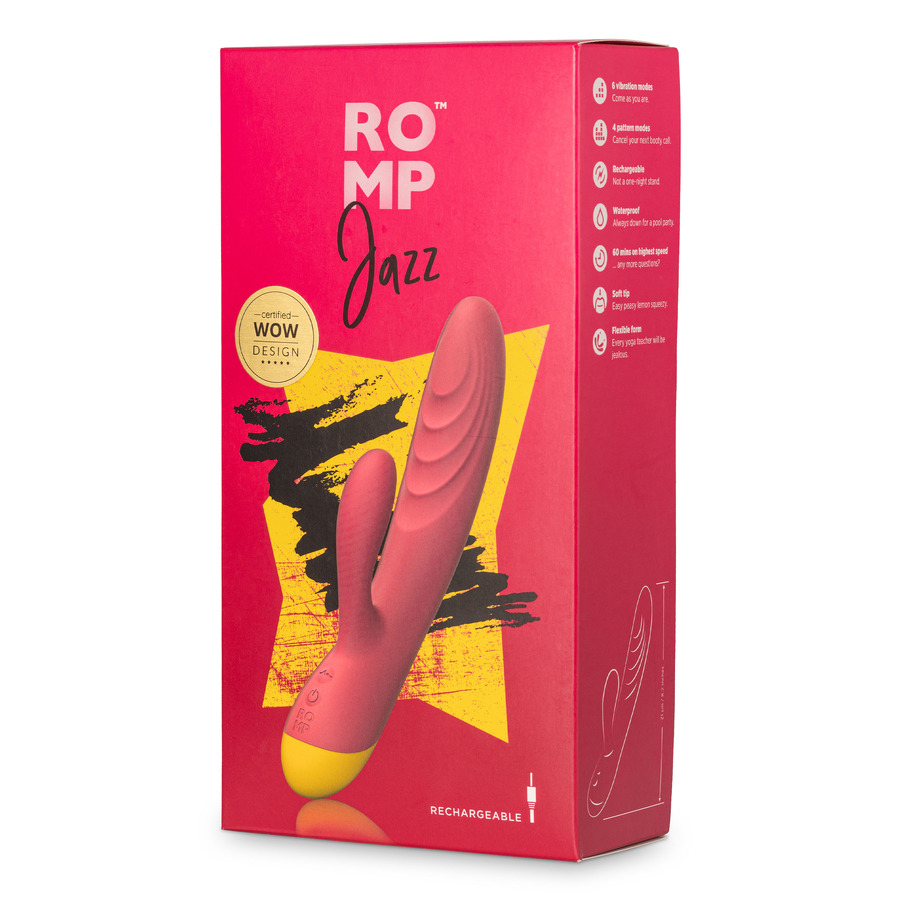 ROMP - Jazz​ USB-rechargeable Clitoris & G-Spot Vibrator​ Toys for Her