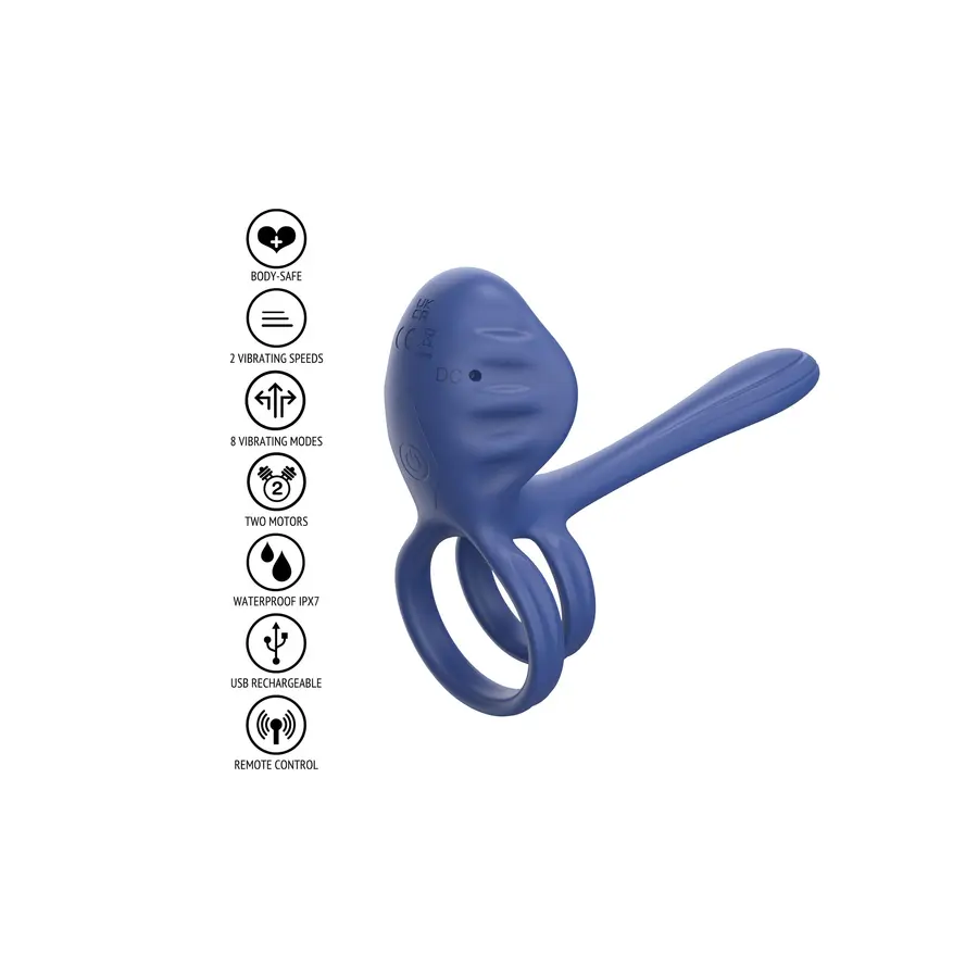 Xocoon – Couples Slimline Vibrerende Penis Ring voor Stellen Mannen Speeltjes