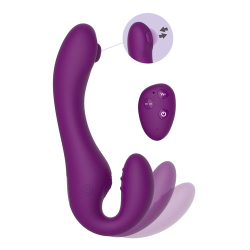 Xocoon - Strapless Strap-On Pulse Vibe met Remote
