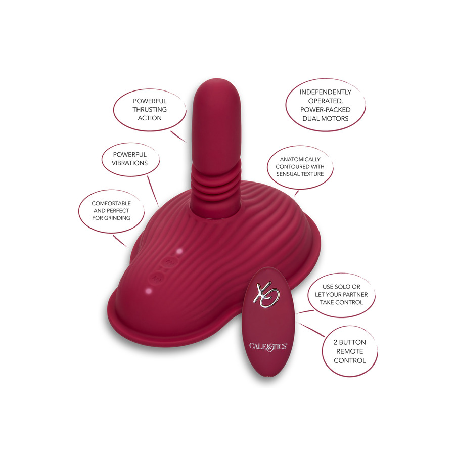 California Exotics - Dual Rider Thrust and Grind Stotende Massager Vrouwen Speeltjes