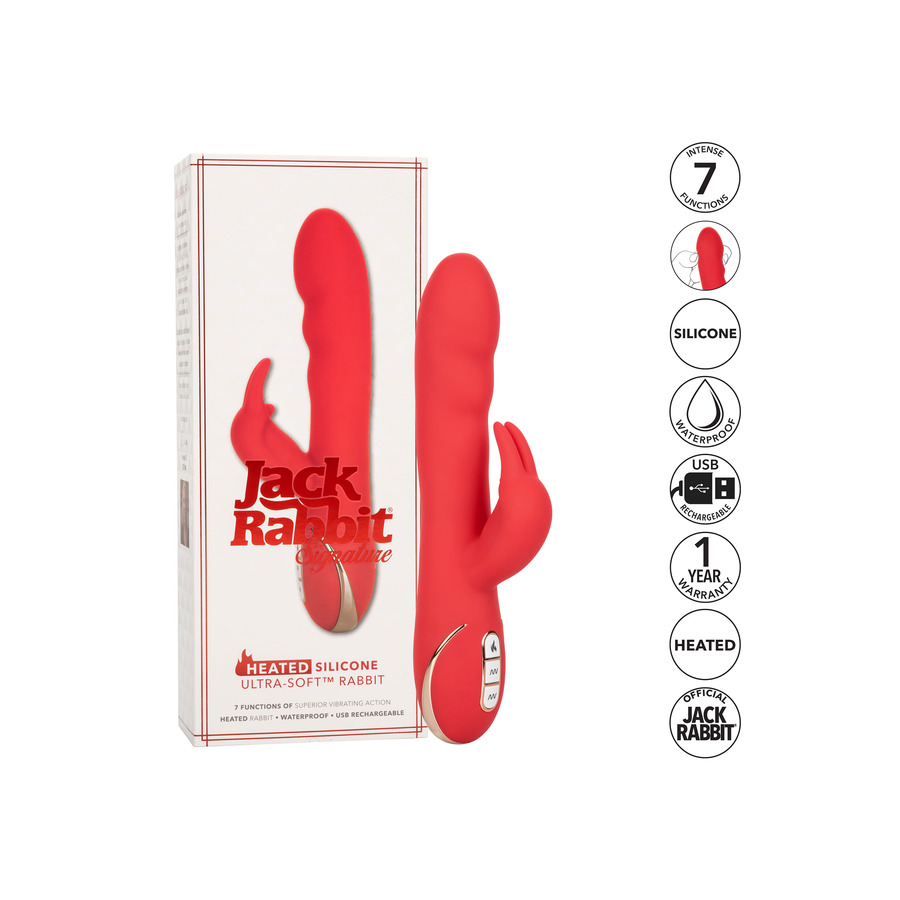 CalExotics - Heated Ultra-Soft Rabbit Vrouwen Speeltjes