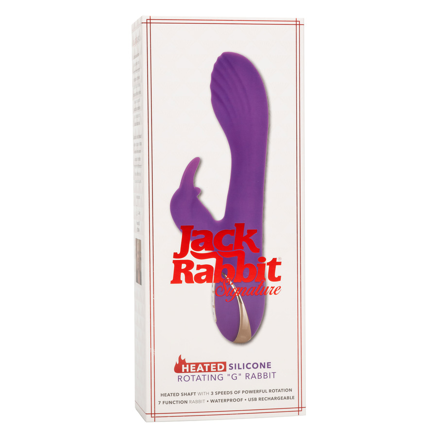CalExotics - Roterende G Rabbit Vibrator met Verwarmingsfunctie Vrouwen Speeltjes