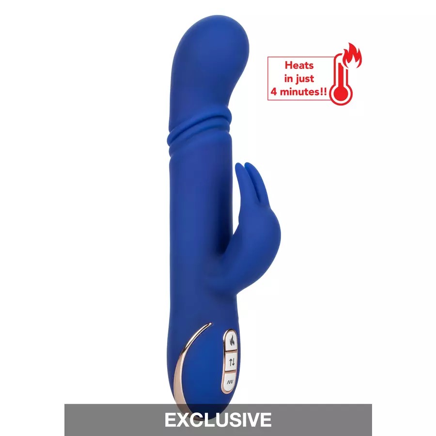 CalExotics - Heated Thrusting G Rabbit Vibrator Toys for Her