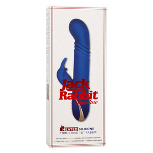 CalExotics - Heated Thrusting G Rabbit Vibrator Toys for Her