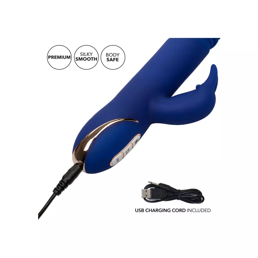 CalExotics - Heated Thrusting G Rabbit Vibrator Toys for Her