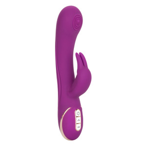 CalExotics - Siliconen Thumping Rabbit Vibrator Waterproof Vrouwen Speeltjes