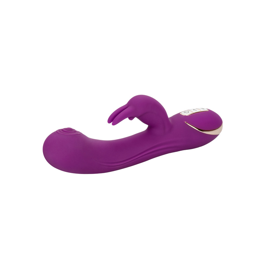 CalExotics - Siliconen Thumping Rabbit Vibrator Waterproof Vrouwen Speeltjes