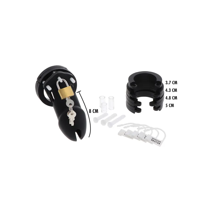 Hidden Desire - Chastity Cock Cage Slicone L Male Sextoys