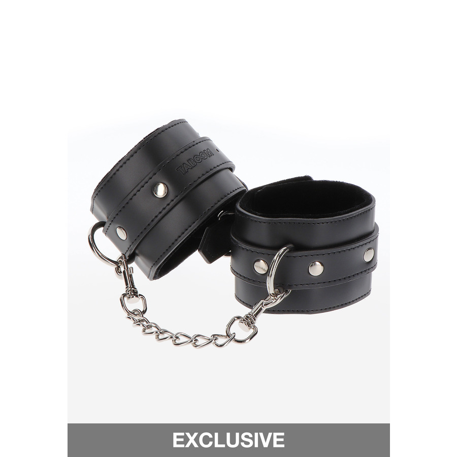 Taboom - Vegan Leather Wrist Cuffs S&M