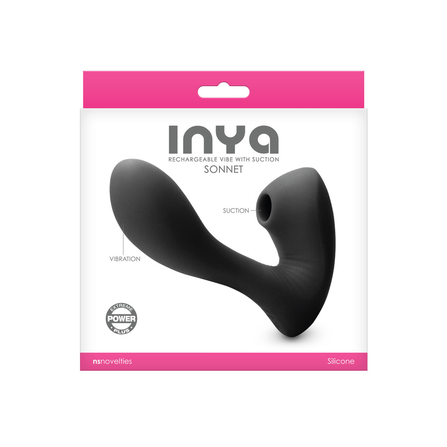 NS Novelties - Inya Sonnet Vibe G-Spot Vibrator + Zuigmondje Vrouwen Speeltjes