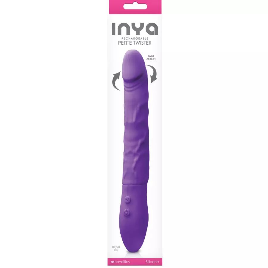 NS Novelties - INYA Petite Twister Vibrerende & Roterende Dildo Vrouwen Speeltjes