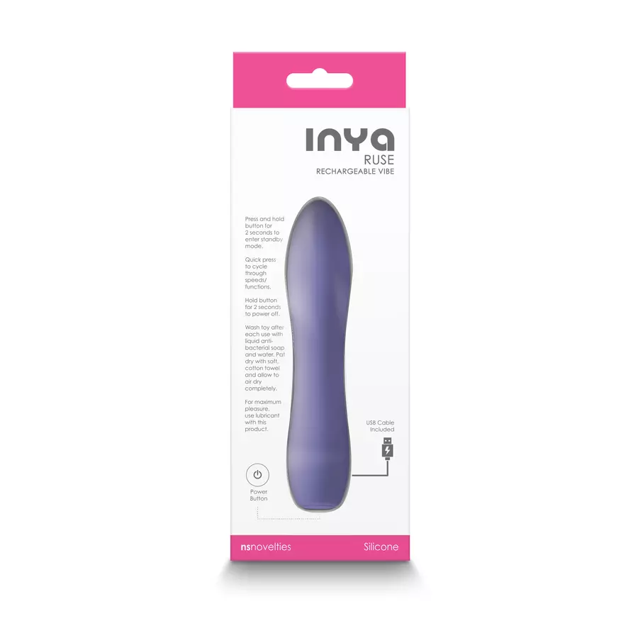 NS Novelties - INYA Ruse Silicone Flexible Clitoris Vibrator Toys for Her