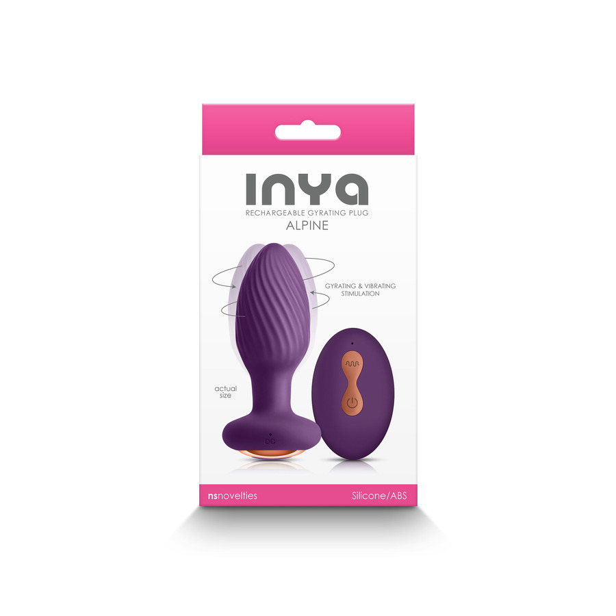 NS Novelties - INYA Alpine Remote Controlled Butt Plug Anal Toys