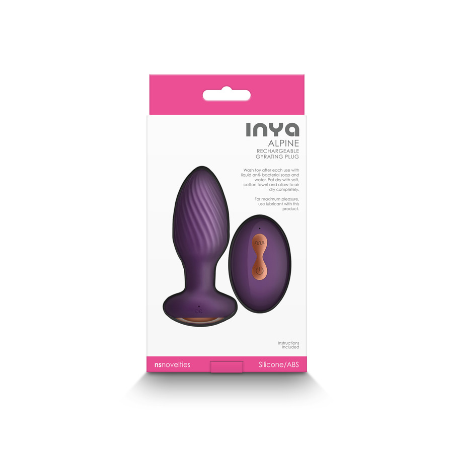 NS Novelties - INYA Alpine Remote Controlled Butt Plug Anal Toys