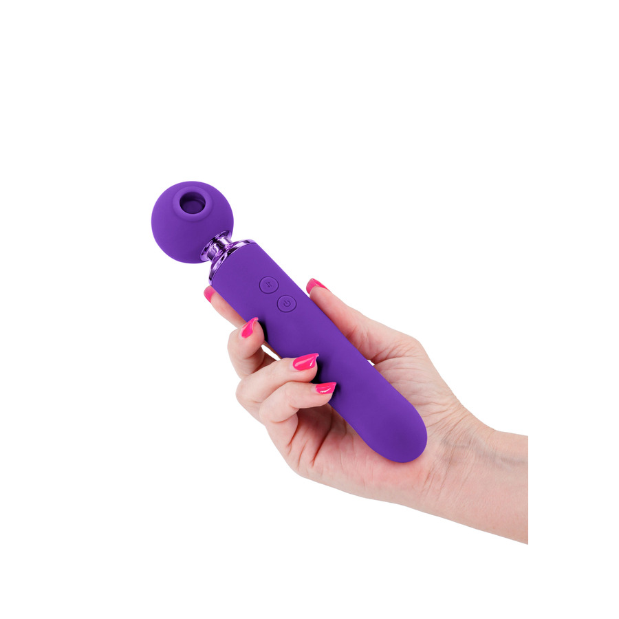 Ns Novelties - Revel Fae Wand Massager met Lucht Stimulatie Vrouwen Speeltjes