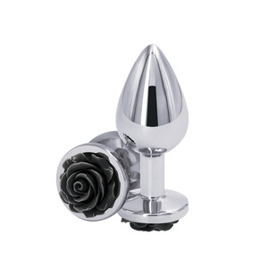 NS Novelties - Rear Assets Rose Aluminium Buttplug Medium Anale Speeltjes