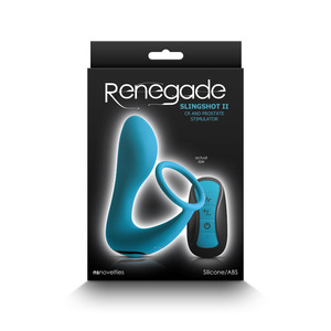 NS Novelties - Renegade Slingshot 2 Vibrating Butt Plug With Cockring Anal Toys