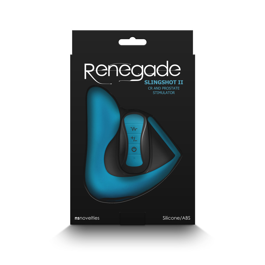 Ns Novelties - Renegade Slingshot II Vibrerende Butt Plug met Cockring Anale Speeltjes