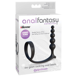 Anal Fantasy - AssGasm Cockring Anal Beads Anal Toys