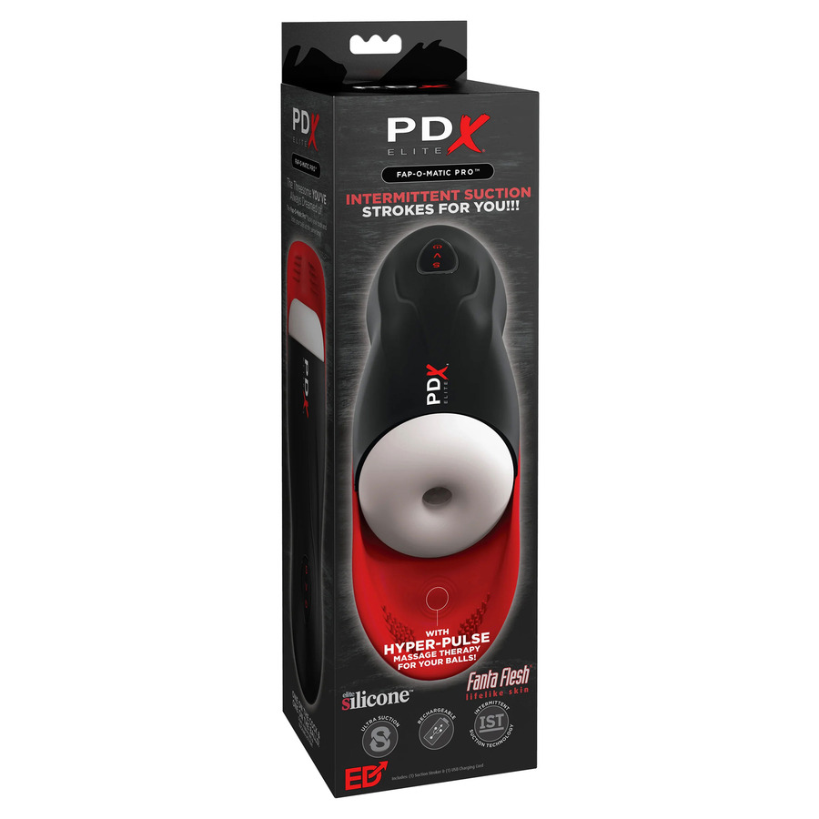 Pipedream - Elite Fap-O-Matic Pro Masturbator met Ballen Stimulatie Mannen Speeltjes