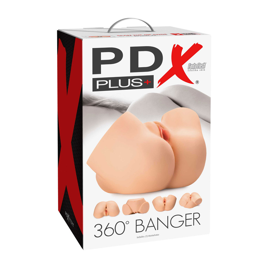 Pipedream - 360 Banger Real Life Masturbator Male Sextoys