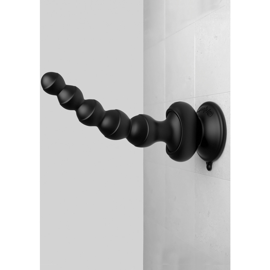 Pipedream - 3Some by Pipedream Wall Banger Beads Plug Met Zuignap Anale Speeltjes