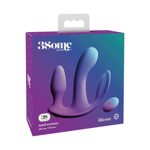 Pipedream - 3Some Total Ecstasy Remote Controlled Vibrator