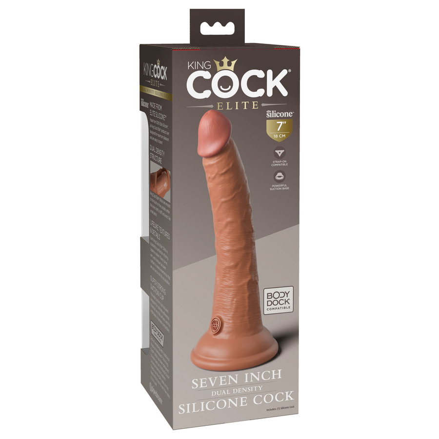 Pipedream - King Cock Elite 7 Inch 2Density Silicone Dildo Toys for Her