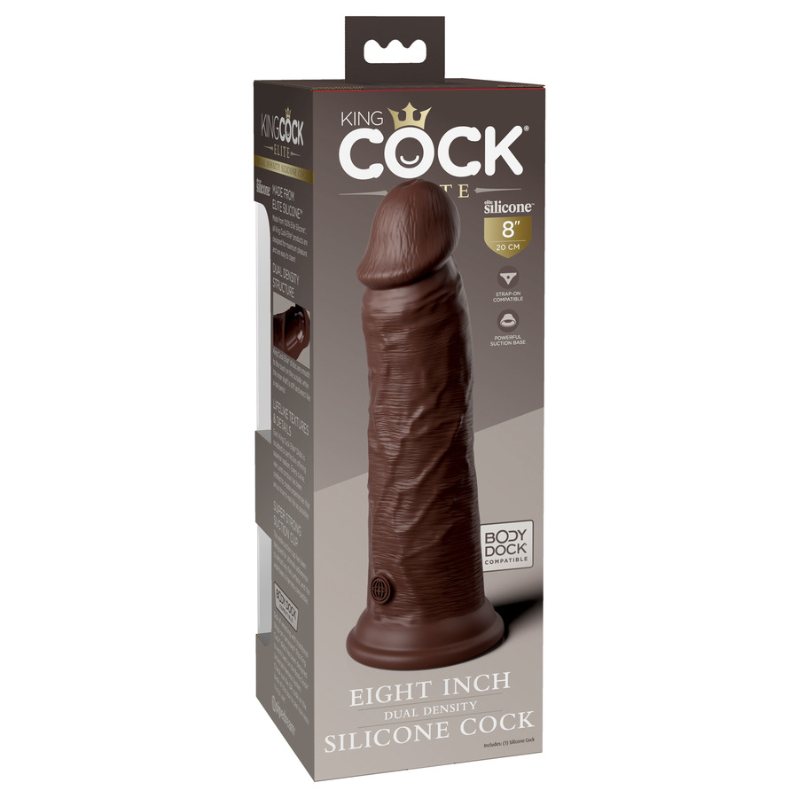 Pipedream - King Cock Elite 8 Inch 2Density Silicone Dildo Toys for Her