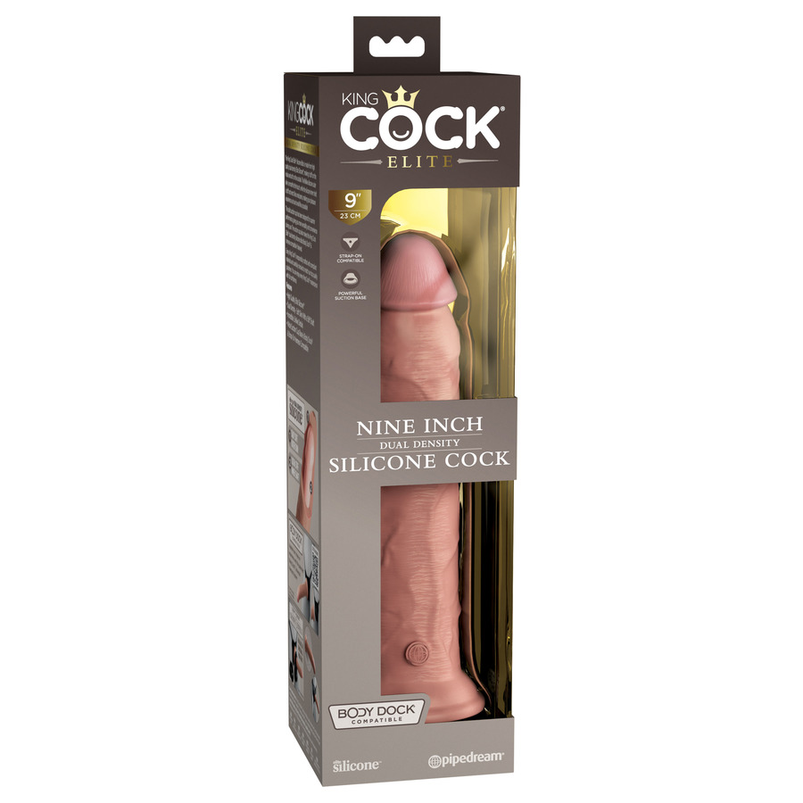 Pipedream - King Cock Elite 9 Inch 2Density Siliconen Dildo Vrouwen Speeltjes