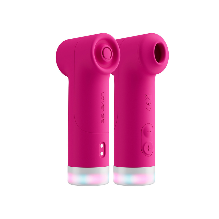Lovense - Fizz Dual-Head Clitorale Vibrator met Zuig- en Tapsimulatie Vrouwen Speeltjes