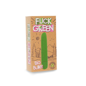 Fuck Green - Bio Bullet 100% afbreekbare Vegan Bullet Vibrator Vrouwen Speeltjes