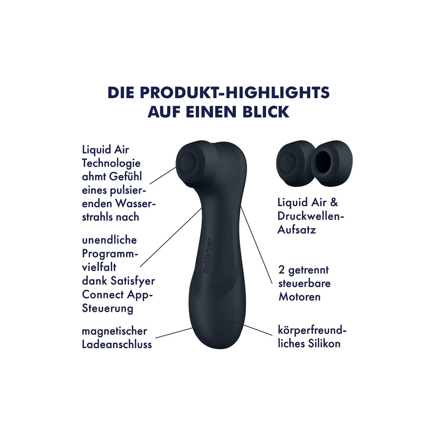 Satisfyer - Pro 2 Generation 3 met App Control Luchtdrukstimulator Vrouwen Speeltjes