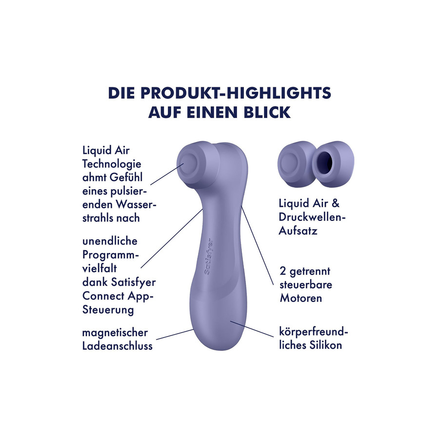 Satisfyer - Pro 2 Generation 3 met App Control Luchtdrukstimulator Vrouwen Speeltjes